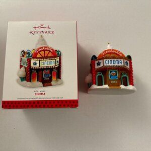 Hallmark Keepsake Noelville Cinema Christmas Holiday Ornament HM5